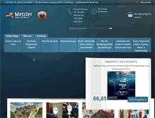Tablet Screenshot of farbenhaus-metzler-shop.de